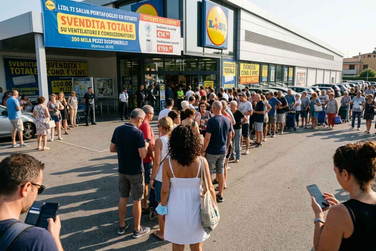 Lidl ti salva portafoglio ed estate: svendita totale su ventilatori e condizionatori, 200 mila pezzi disponibili (sarò in fila dalla mattina)-webnews.it