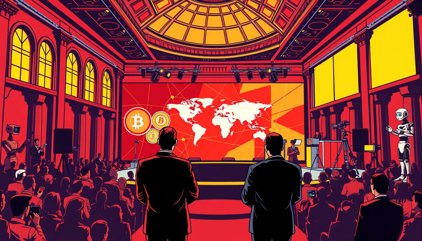 Tether protagonista al summit di Roma con Devasini e Ardoino